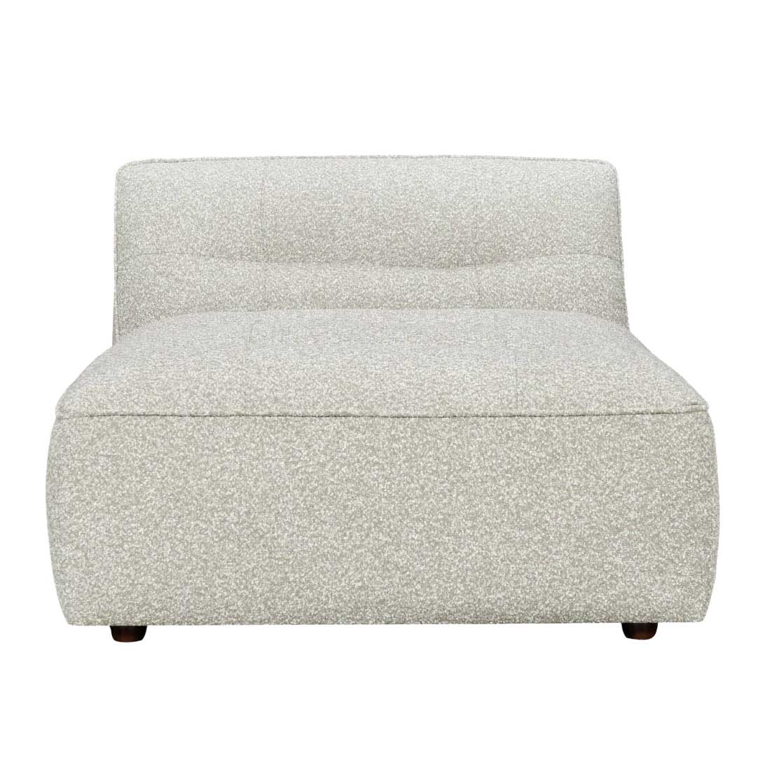 NED Collections Grace Sofa 1 Seater Chaise - Oat Cloud